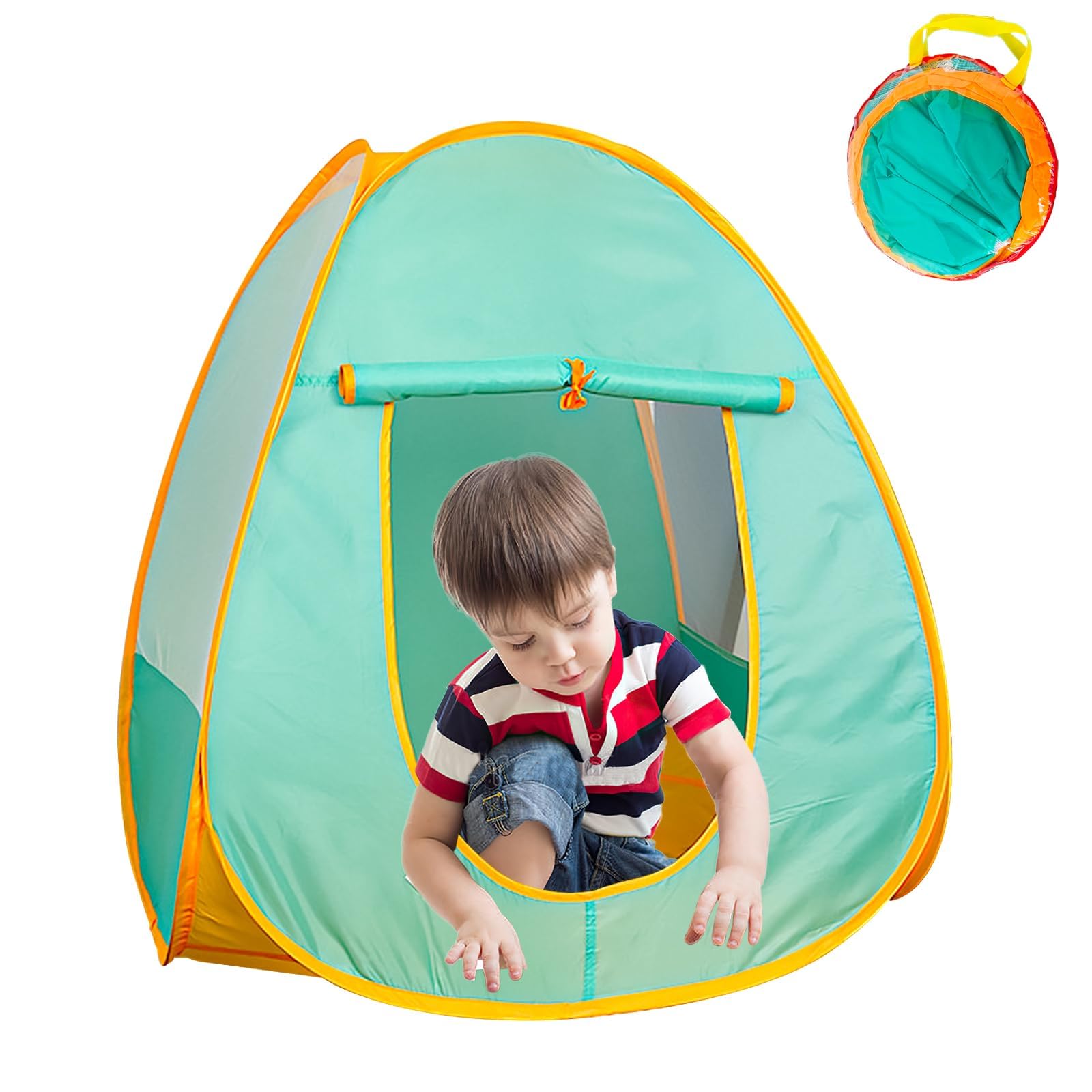 MR.HOKWY Pop Up Autism Sensory Tent-Play House for Kids Outdoors and Indoor,Indoor Playhouse,Reduce Anxiety Calming Toys and Improve Focus,Play and Relax Calm Corner for Autistic Kids,(HJ-TENT-1125)