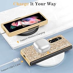 Z Fold 3 Glitter Case for Samsung Galaxy Z Fold3 5G