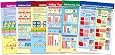 NewPath Learning Multiplikation & Division Lernkarten-Set – 5 Stück, Laminiert, 45,7 X 30,5 Cm