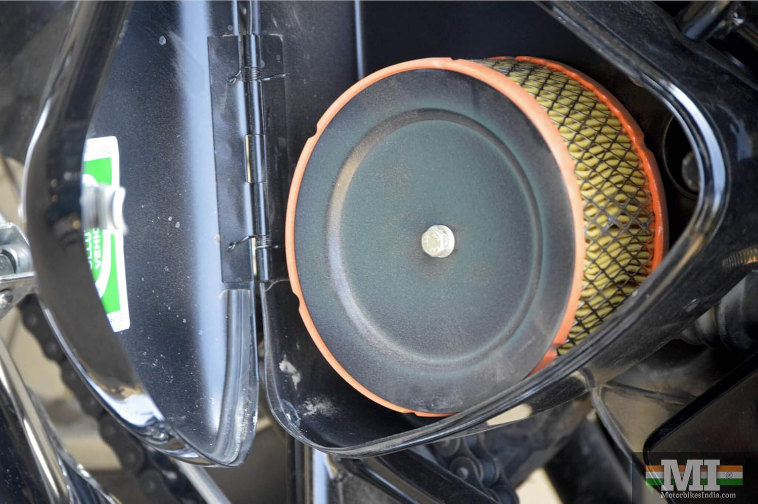 royal enfield air filter cover