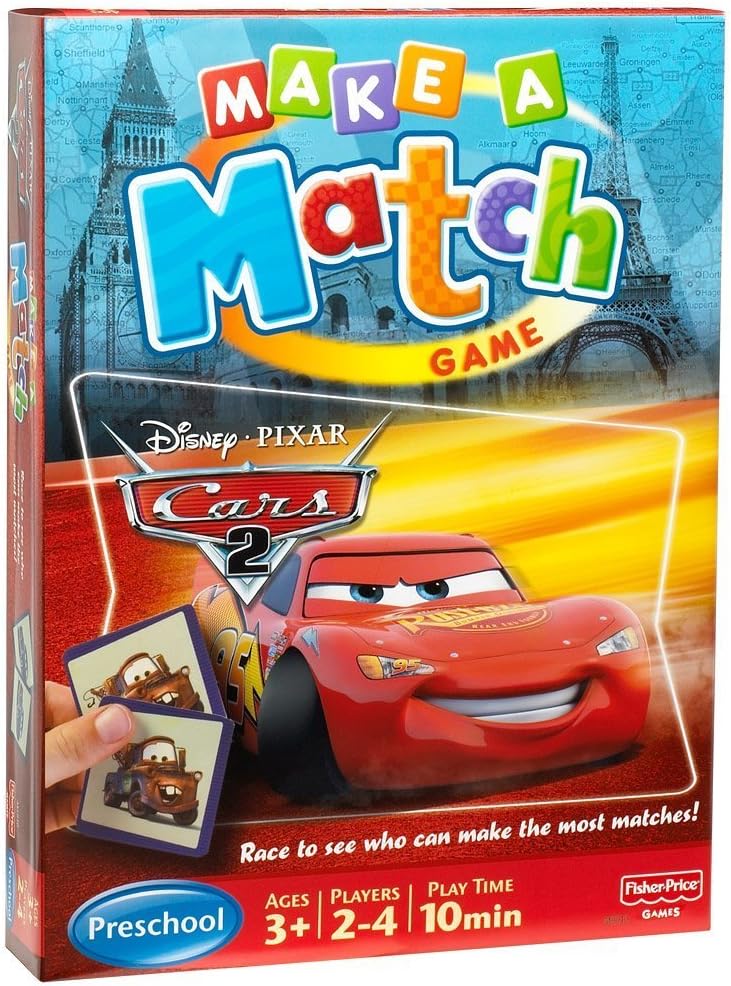 disney cars matching game