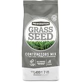 Pennington Contractors Central Grass Seed Mix, 7 lb | Fast-Growing Grass Seed, New Lawns, Over Seeding, Lawn Repair, 4 to 6 Hours of Sun, Covers up to 4,000 sq. ft.