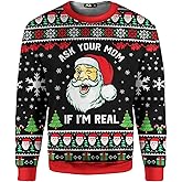 ACEPrints Funny Ugly Christmas Sweatshirts for Men Women for Men Women Polyester Sweatshirt