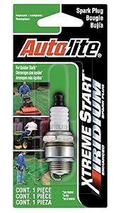 Autolite XST2976DP Xtreme Start Iridium Lawn & Garden Spark Plug