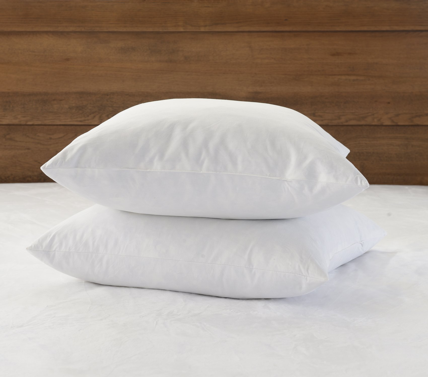 downluxe Decorative Feather Pillow Inserts (Set of 2) 20x20 Square Couch and eBay