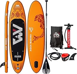Aqua Marina Fusion Inflatable Stand Up Paddle Board 2019 UPGRADED iSUP 104