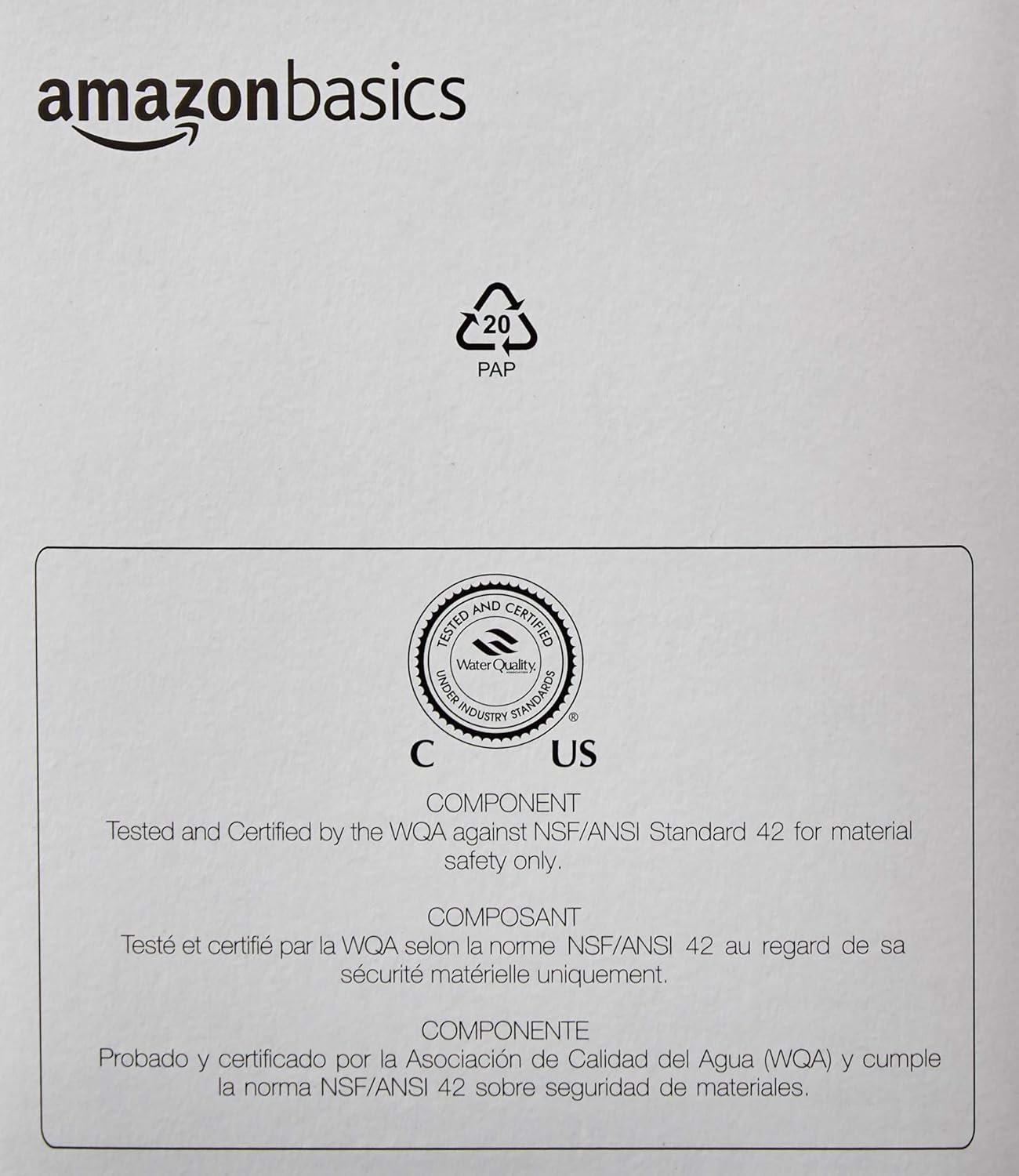 Basics Replacement Water Filters for Water Pitchers - 6-Pack: Kitchen & Dining