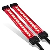 TRUE MODS 2pc 5" Red LED Motorcycle Turn Signal
