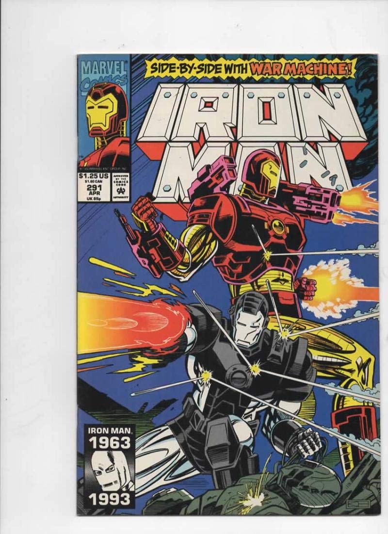 Amazoncom Iron Man 291 Vfnm Tony Stark War Machine