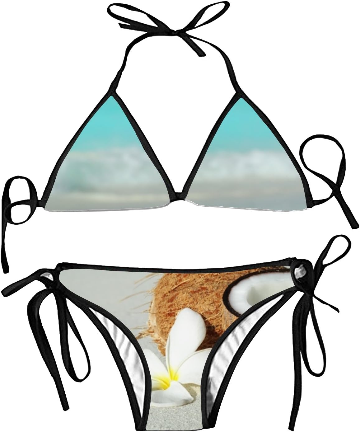 PlayA Traje de Baño Ajustable para Mujer con Correa de Espagueti