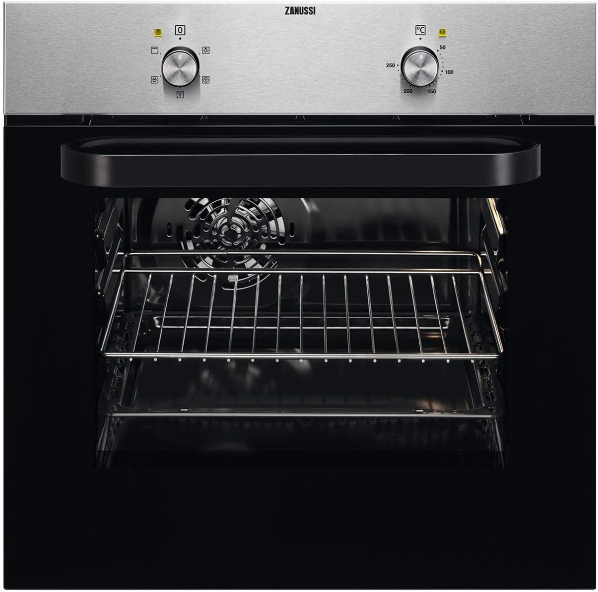 ZanussiZZB30401XK 5 Functions Electric Built-in Single Oven - Anti-fingerprint Stainless Steel