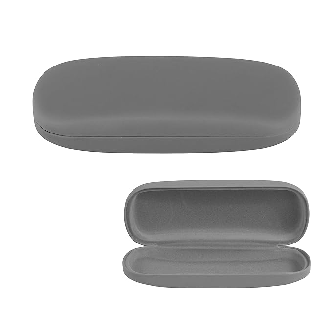 Hard Shell Eyeglass Case, Protective Case for Glasses and Sunglasses