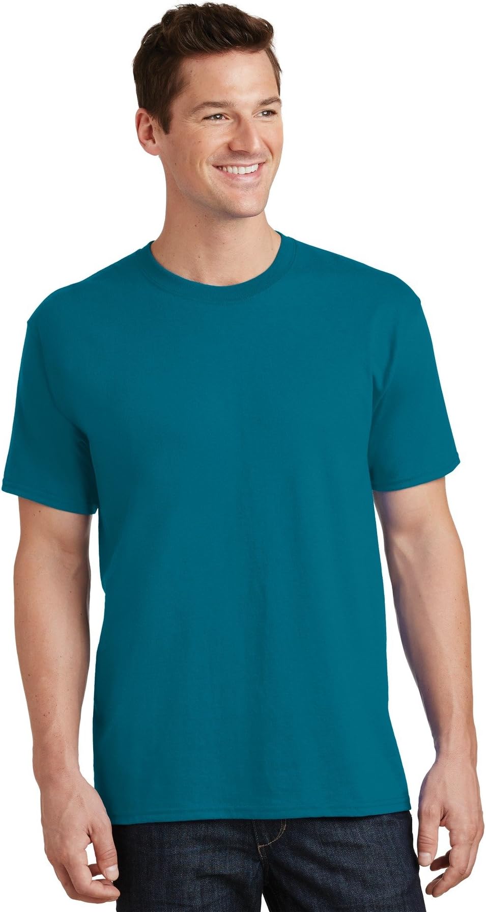 Port & Company 54oz 100% Cotton Tshirt (PC54), Yellow, XL