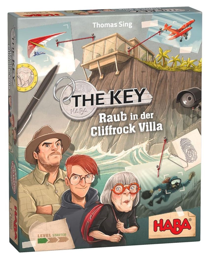 HABA 305543 The Key – Theft in Cliffrock Villa