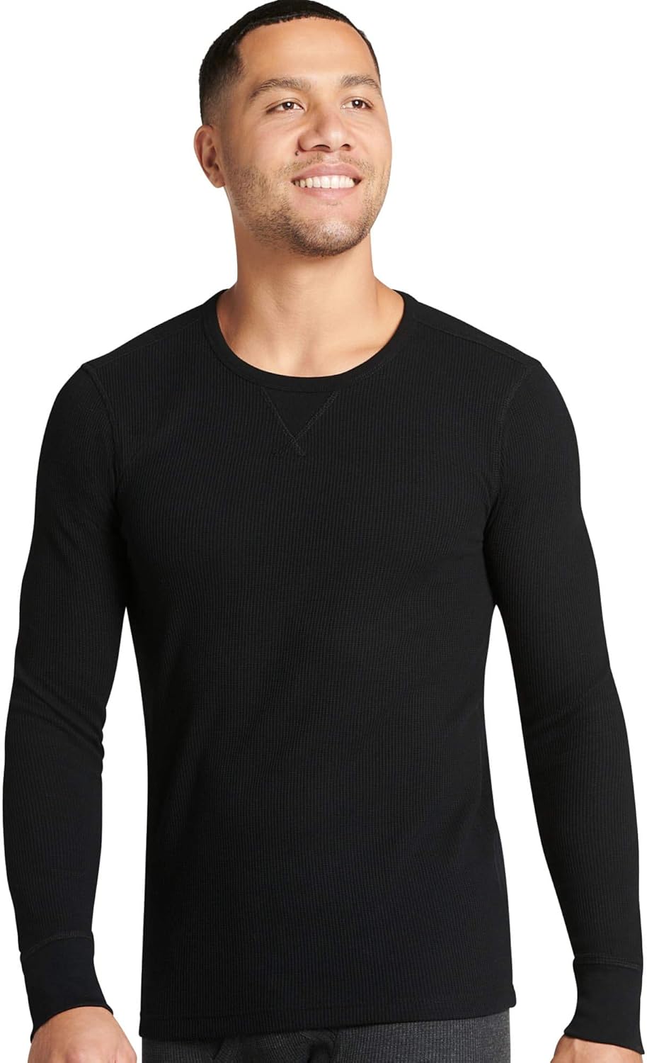 Jockey Men's Long Underwear Tall Man Long Sleeve Waffle Crew at Amazon