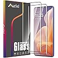 Aiziki 2 Pack Screen Protector for Moto G85/Moto Edge 50 Fusion Tempered Glass, 3D full Coverage Screen protector, Scratch-Resistant, Bubble Free for Moto G85 5G Screen Protector, Case Friendly