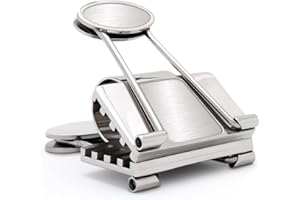 SPEIDEL Stainless Steel Ionic Plated Metal Money Clip for Men, Bill Binder Clip, Wallet, Credit Card Holder, Minimalist Slim Money Clip