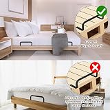 Sibosen 4Pcs Mattress Retainer Bar - Stop Mattress Sliding Easily view 7