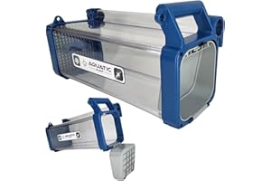 Aquatic Hunt The Lionfish Locker - Safely Handle Lionfish, Lobster, Crabs, Crown of Thorns and More (Blue Water (Blue), 20" Lionfish Locker)