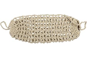 LIGIGWASH Bohemian Style Fruit Hammock Under Cabinet Hanging Basket for Bananas Apples Tomatoes Kitchen