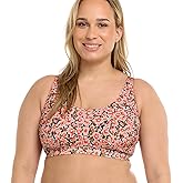 Body Glove Women's Amore Plus Bikini Top Swimsuit with Adjustable Tie Back Detail, Available in Sizes 1x,2X,3X