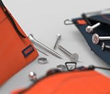 PRESCH Presch Tool Case Set of 3 Empty Carabiner Zip Pouches Small Med view 4