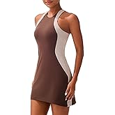 JOYSPELS 2025 Athletic Tennis Golf Dress for Women with Built-in Bra & Separate Shorts Spring Summer Dresses
