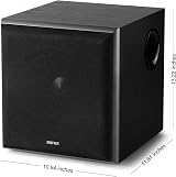 Edifier T5 Powered Subwoofer 8 Inch Driver 70 Watt Black view 2