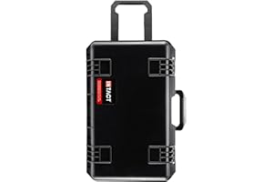 Eylar 22 Inch Intact Premium Series Hard Rolling Carry-On Travel Waterproof Dry Box, Lightweight and Durable Design with Foam