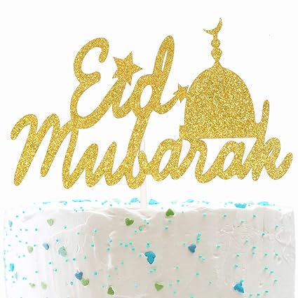 Eid Mubarak Cake Topper 2019 Ramadan Islamic Party Decorations