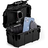 Evergreen 58 Waterproof Dry Box Protective Case - Travel Safe/Mil Spec/USA Made - for Cameras, Lenses, Phones, Pistols, First Aid, Boating, Water Sports, Tacklebox, Ammo Can, Deck Boxes