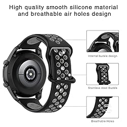 Geageaus 22mm Bands Compatible with Samsung Galaxy