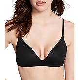 Victoria's Secret Women's Wear Everywhere Lightly Lined Wireless Bra, Bras for Women, Pure Black, 34DD