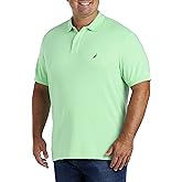 Nautica Mens Classic Fit Short Sleeve Solid Soft Cotton Polo Shirt