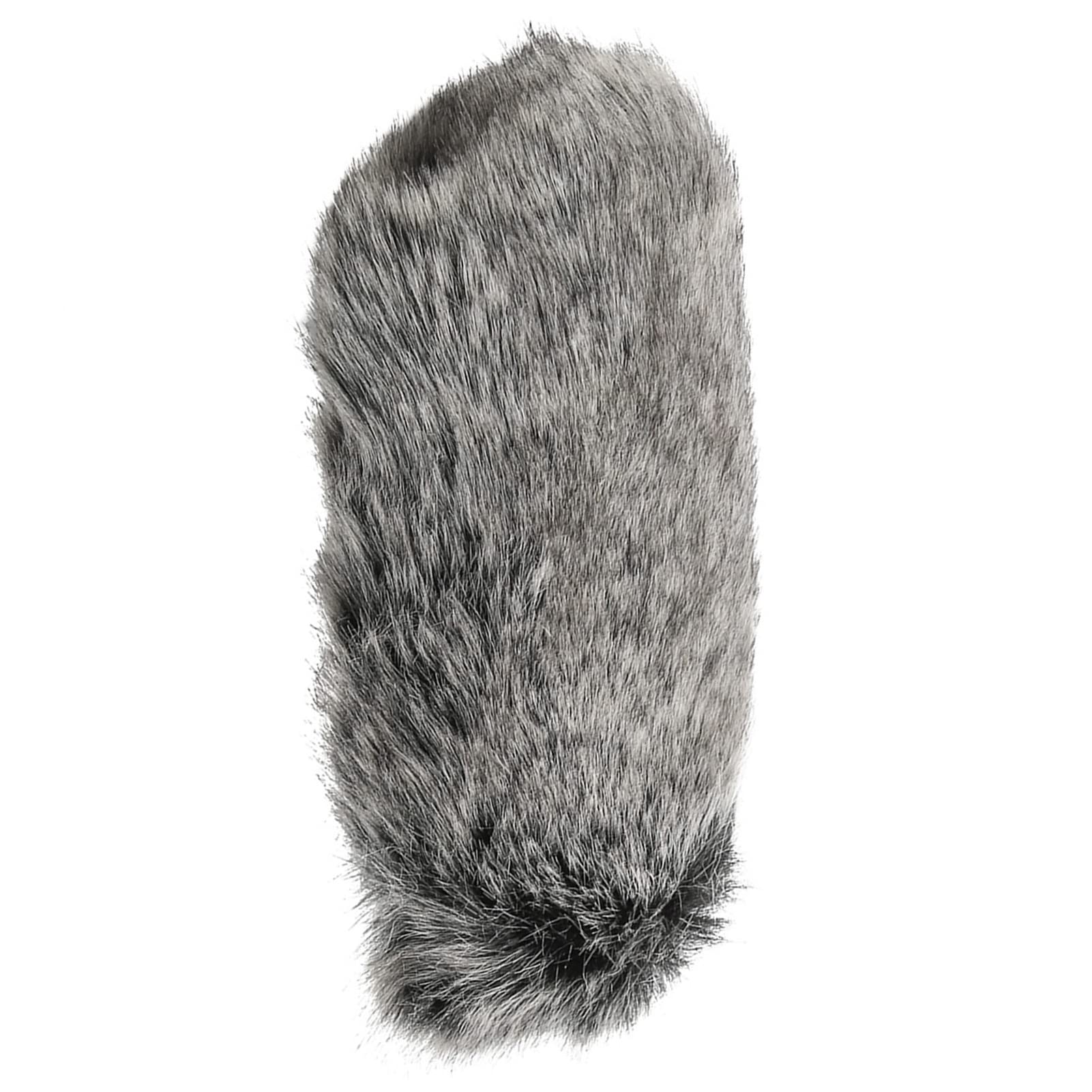 Entatial Microphone Wind Muffler, Wind Muff Microphone Furry Windscreen Windproof Windshield Muff Professional Wind Muff Fit for Rode Videomic Microphone Reduce Wind Noise Qualified Artificial Fur Lo