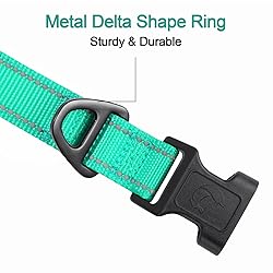 Joytale Reflective Dog Collar,Soft Neoprene Padded