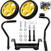 40065 Generator Wheel Kit for Champion 2800-4750-Watt / 3000-5500-Watt | Also fit Higher Inverter Generators with Folding Handle and Never-Flat Tires