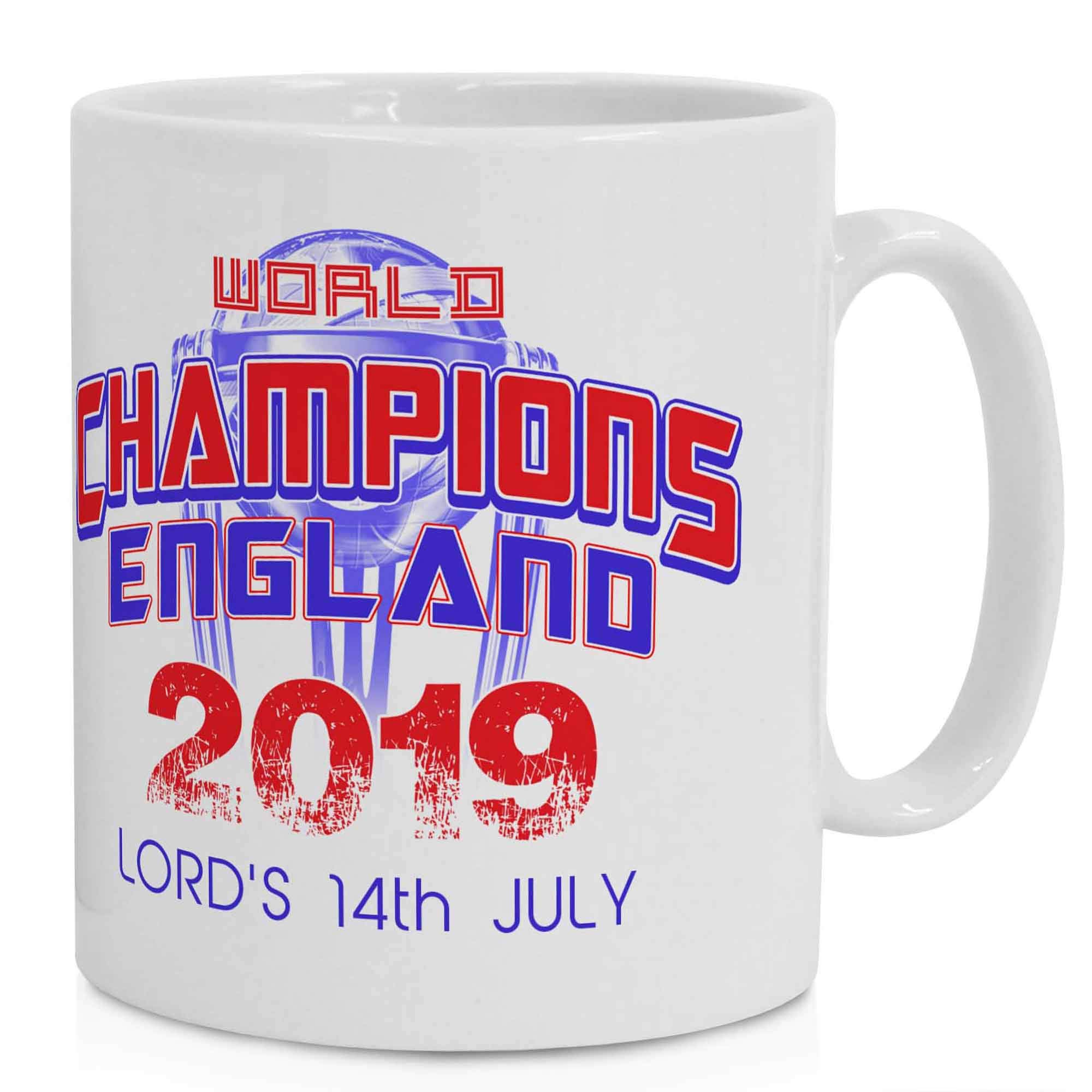 Cricket World Cup England 2019 Winners Champions 11oz Ceramic Mug