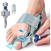 Bunion Corrector for Women & Men – Adjustable Big Toe Splint for Hallux Valgus Correction, Orthopedic Brace for Pain Relief & Toe Alignment – Fits Left & Right Feet (Day & Night Wear)​​ (1PACK)