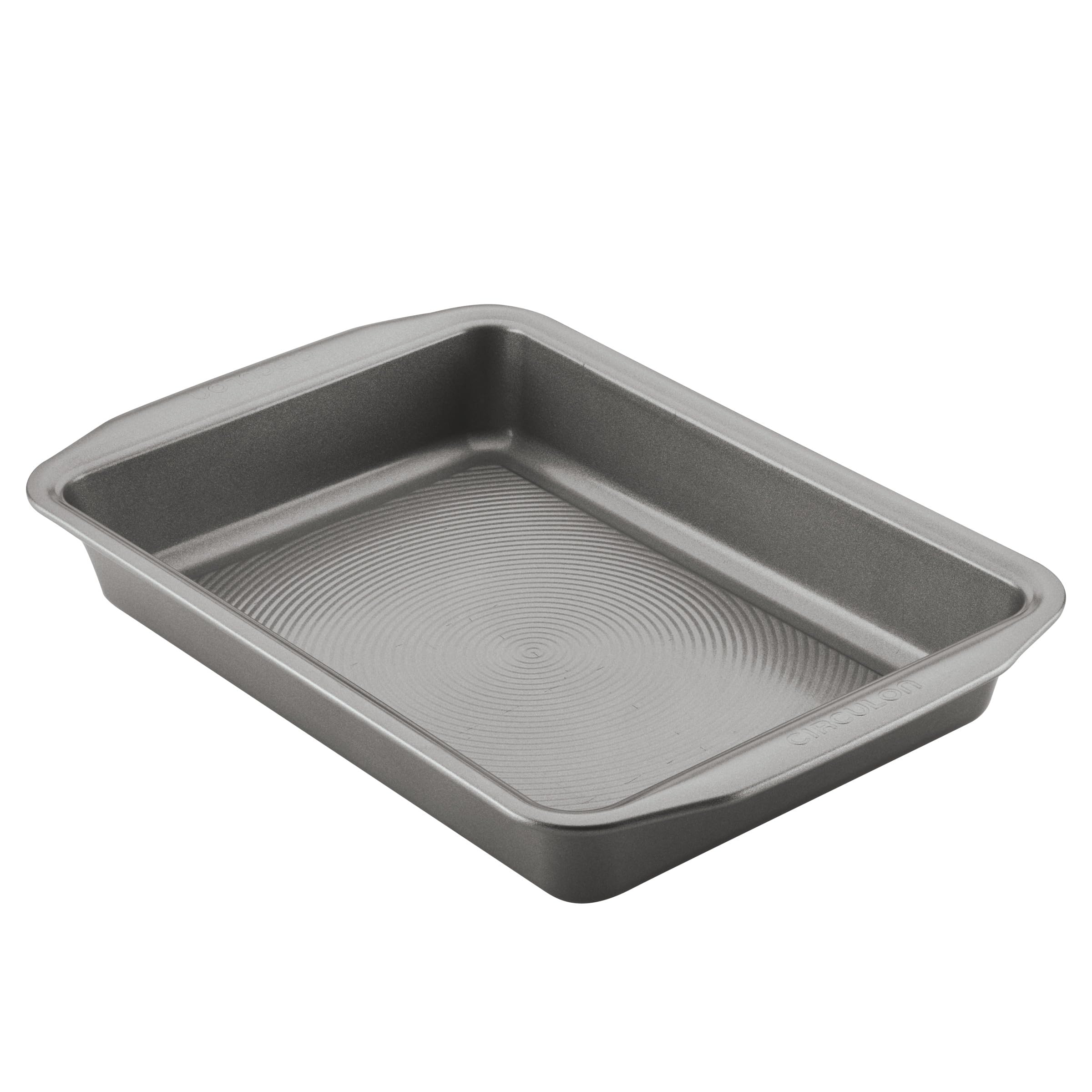 Circulon Nonstick Bakeware Rectangle Baking Pan/Cake Pan, 9 Inch x 13 Inch, Gray