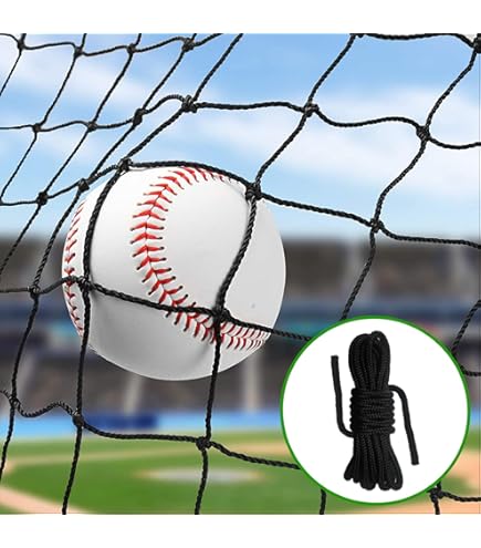 Filet entraînement baseball softball 620x314 cm, portable. Sac transport, pour receveur, football