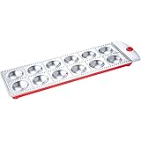 Hello Cucina Ravioli Maker, Simple Italian Pasta Mold, Easy Tray with Cutter Square Edges Frame for Perfect Attachment and Sh