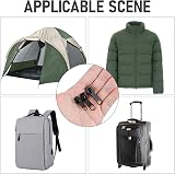RRICHH 6PCS Zipper Repair Kit Zip Puller Replacement Set for #3 #5 #8 view 7