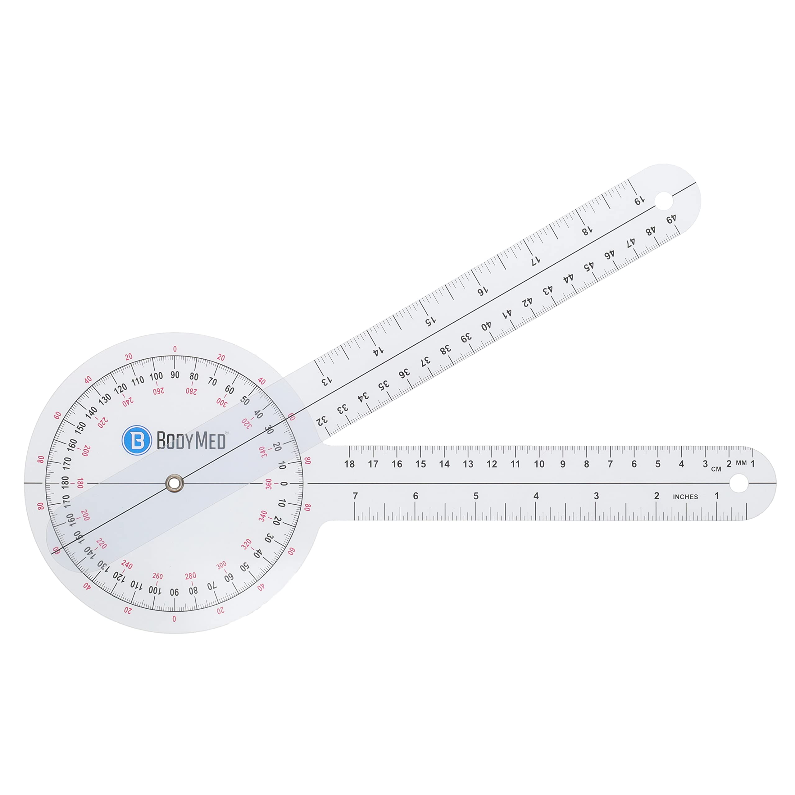Mua BodyMed 12 Inch Medical Spinal Goniometer Measurer – 360° ISOM ...