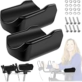 2 Pack Walker Armrest Pads, Universal Replacement Armrest Pads, Rollator Arm Support Pad for Standard Walker, Rollator Walkers, and Upright Walkers,Soft and Comfortable for Seniors