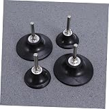 VILLFUL 4pcs 69mm Disc Pad Holder Drill Sander Adapter Roll Lock Sanding Disc view 2