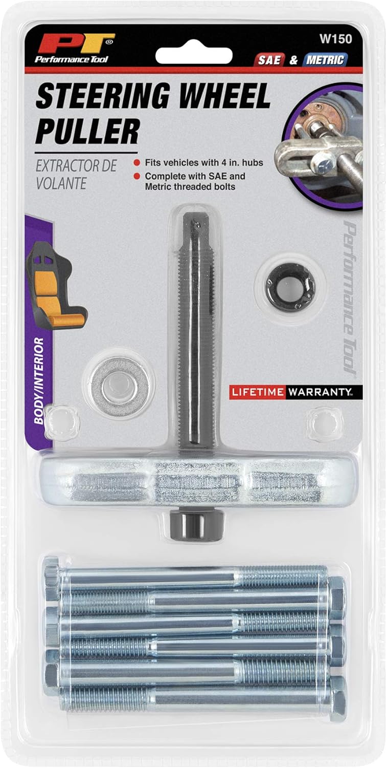 Performance Tool W150 Steering Wheel Lock Plate Removal Tool, Tools