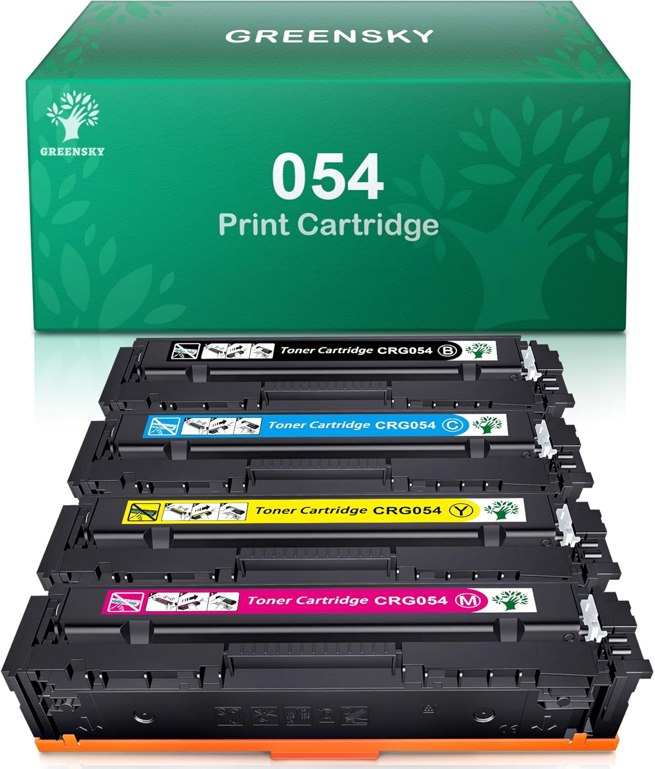GREENSKY Compatible Toner Cartridge Replacement for Canon