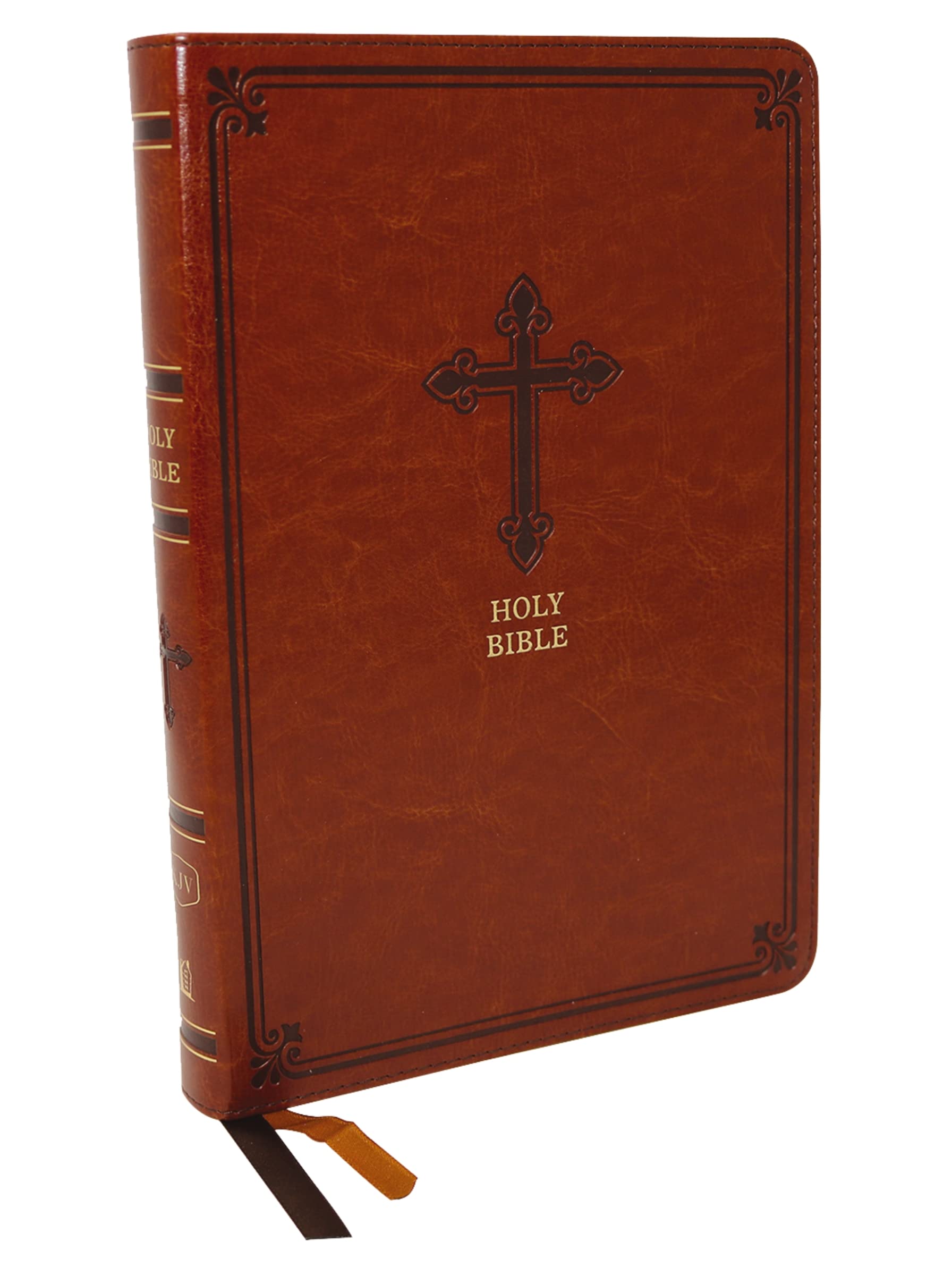 KJV Holy Bible: Large Print Thinline, Brown Leathersoft, Red Letter, Comfort Print: King James Version KJV Holy Bible: Large Print Thinline, Brown Leathersoft, Red Letter, Comfort Print: King James Version Imitation Leather Paperback Audio CD