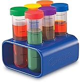 Learning Resources LER2788 Primary Science Jumbo Test Tubes with Stand, Set of 6 Tubes, Ages 3+